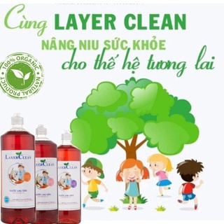 NƯỚC LAU SÀN HỮU CƠ LAYERCLEAN 1.25ML (cam kết hàng chính hãng)