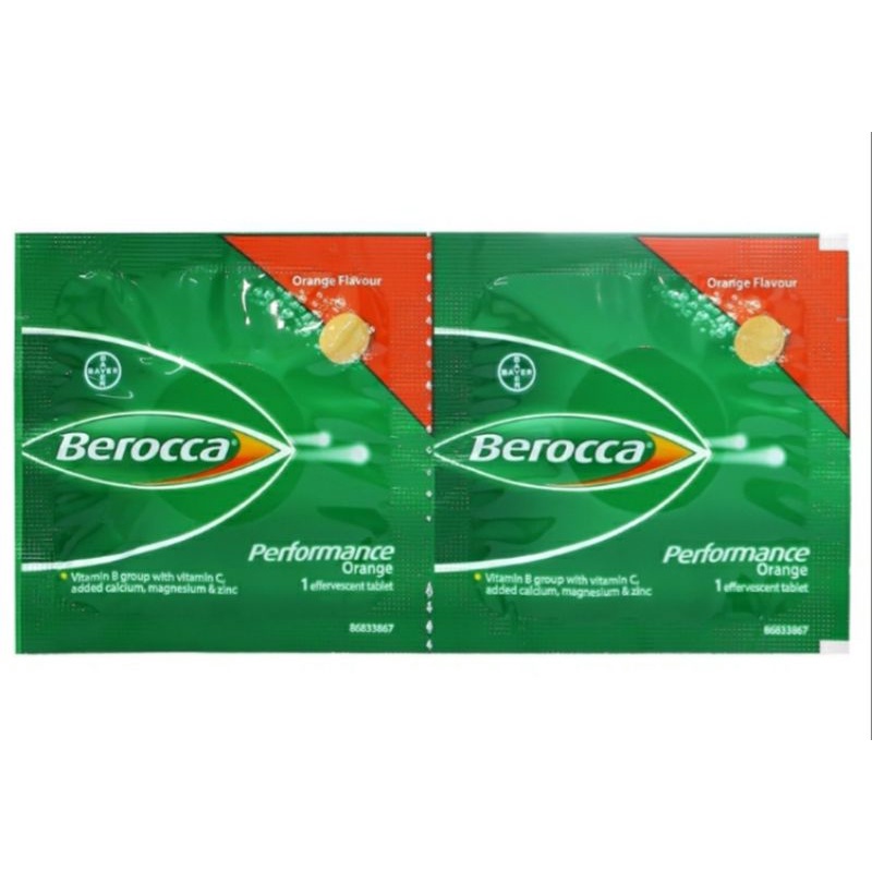 [Hoả Tốc Q10] Viên sủi bổ sung vitamin, khoáng chất Berocca Performance 10 viên