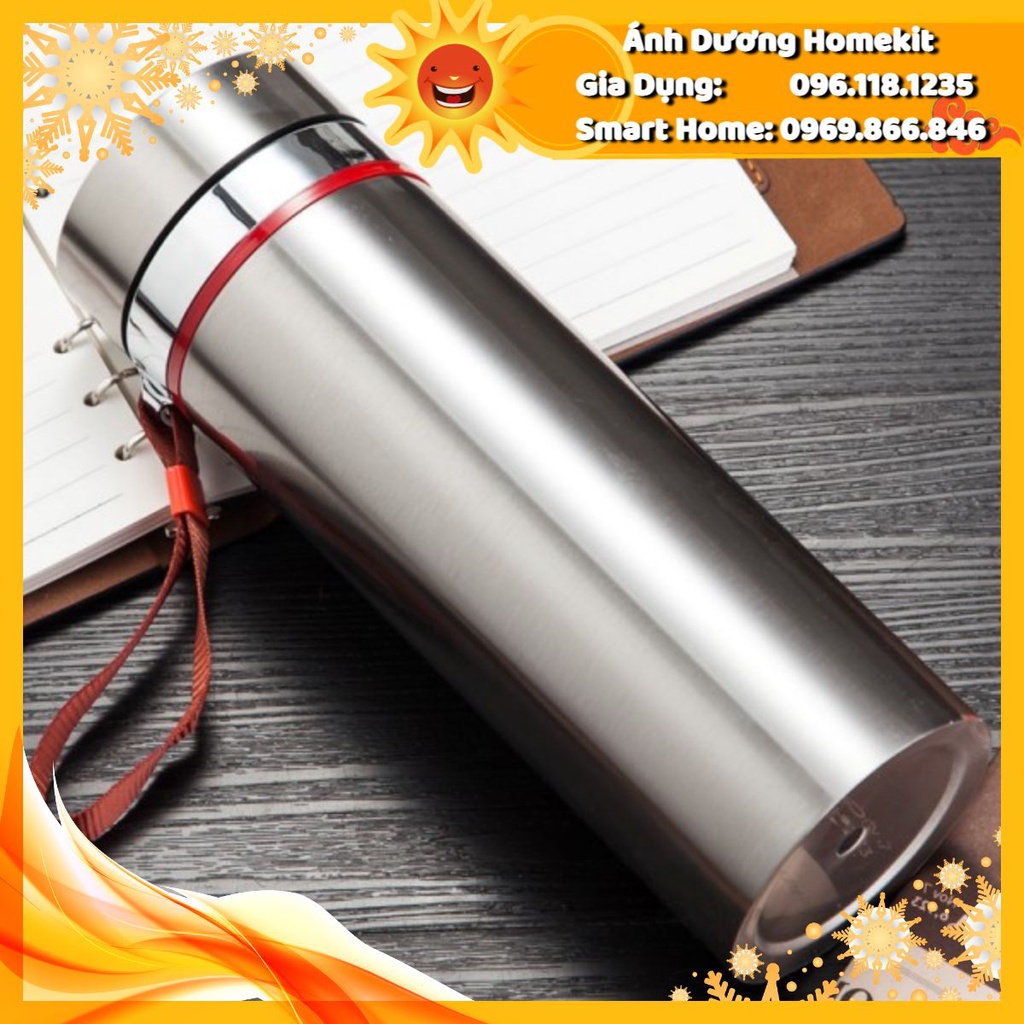 Bình uống nước giữ nhiệt - inox 304 cao cấp - Hàng đẹp - 700ml - 1000ml anhduonghomekit