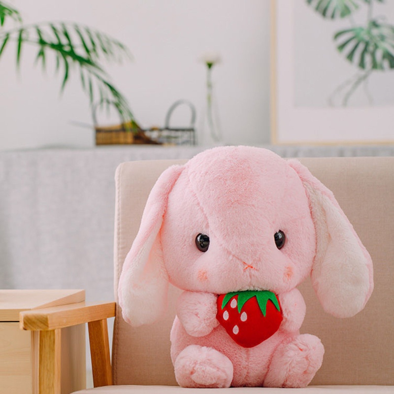 Thú Nhồi Bông Hình Dáng Chú Thỏ Tai Dài Dễ Thương