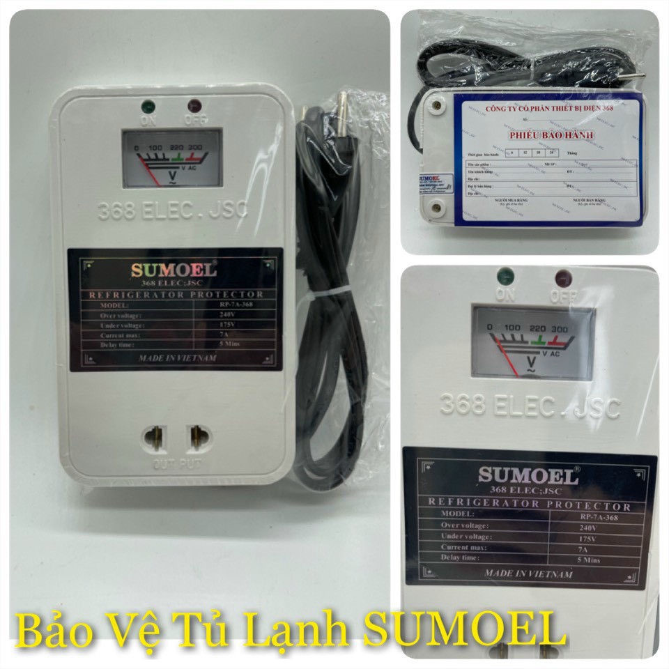 Thiết bị bảo vệ tủ lạnh,tủ đông 220V SUMOEL