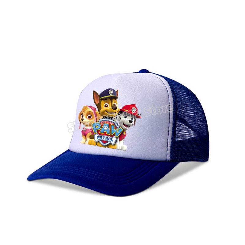 Nón Lưỡi Trai Thoáng Khí In Hình Paw Patrol Thời Trang Mùa Hè Cho Bé