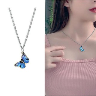 Dây chuyền/lắc tay mặt bươm bướm nhỏ xinh xắn dành cho các cặp đôi