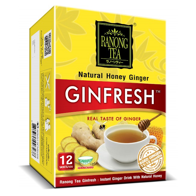 Trà gừng mật ong Ranong Tea 144g