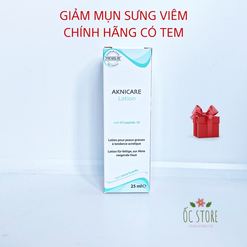 Aknicare Lotion Giảm Mụn Tức Thì