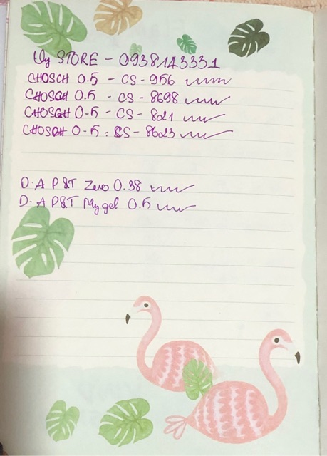 Bút nước bấm Chosch 8698