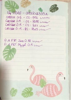 Bút nước bấm Chosch 8698