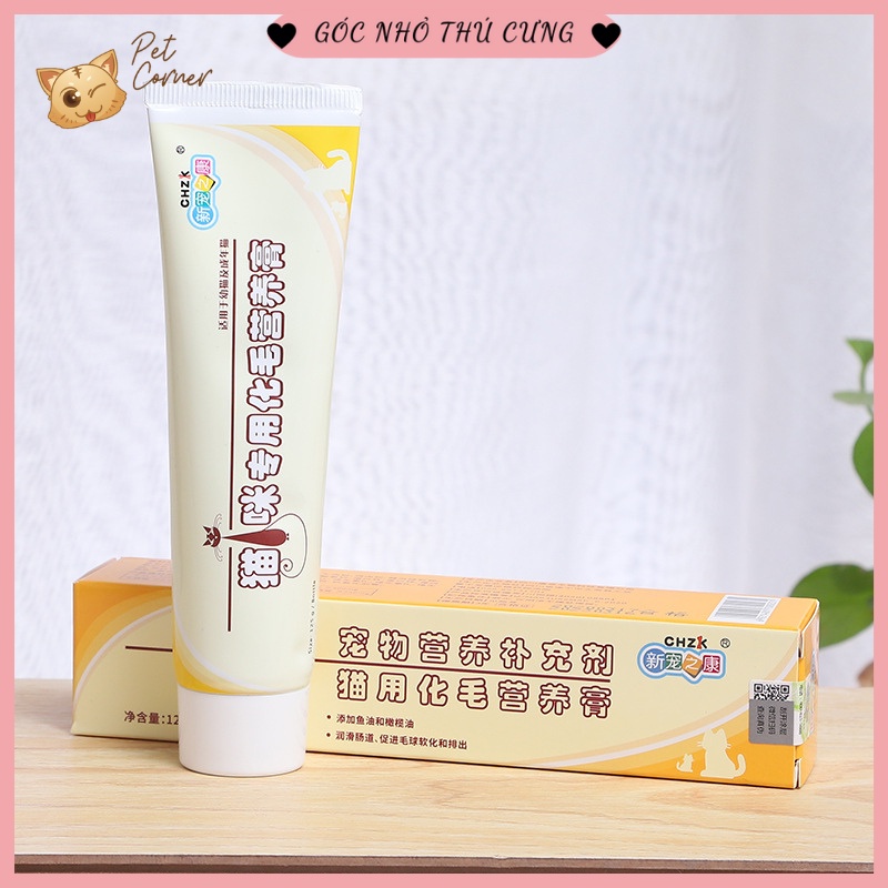 Gel dinh dưỡng, dưỡng lông cho mèo 125g