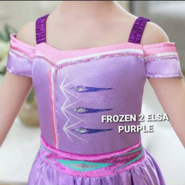 Đầm Nữ Hoàng Băng Giá Elsa Trong Phim Frozen 2