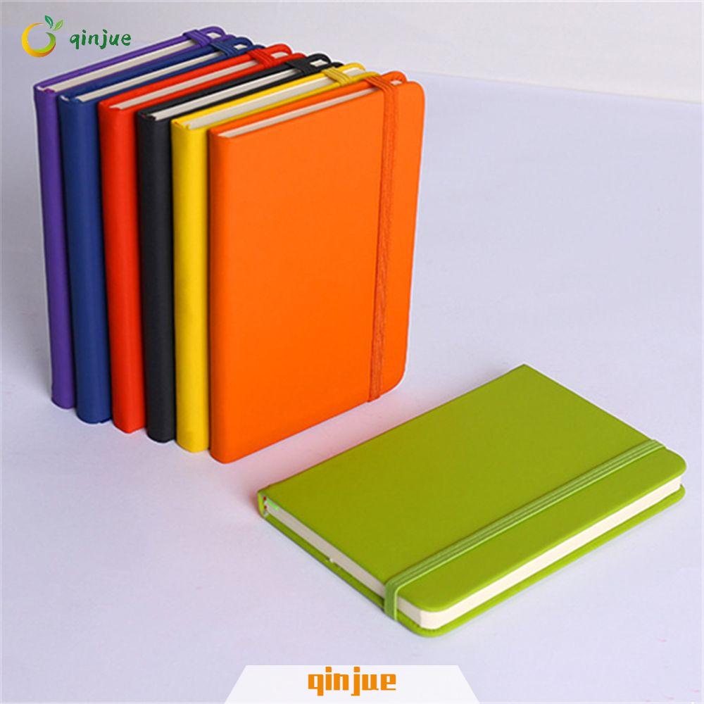 Sổ tay cỡ A5/ A6 bìa da PU nhiều màu sắc có khóa dây chất lượng cao