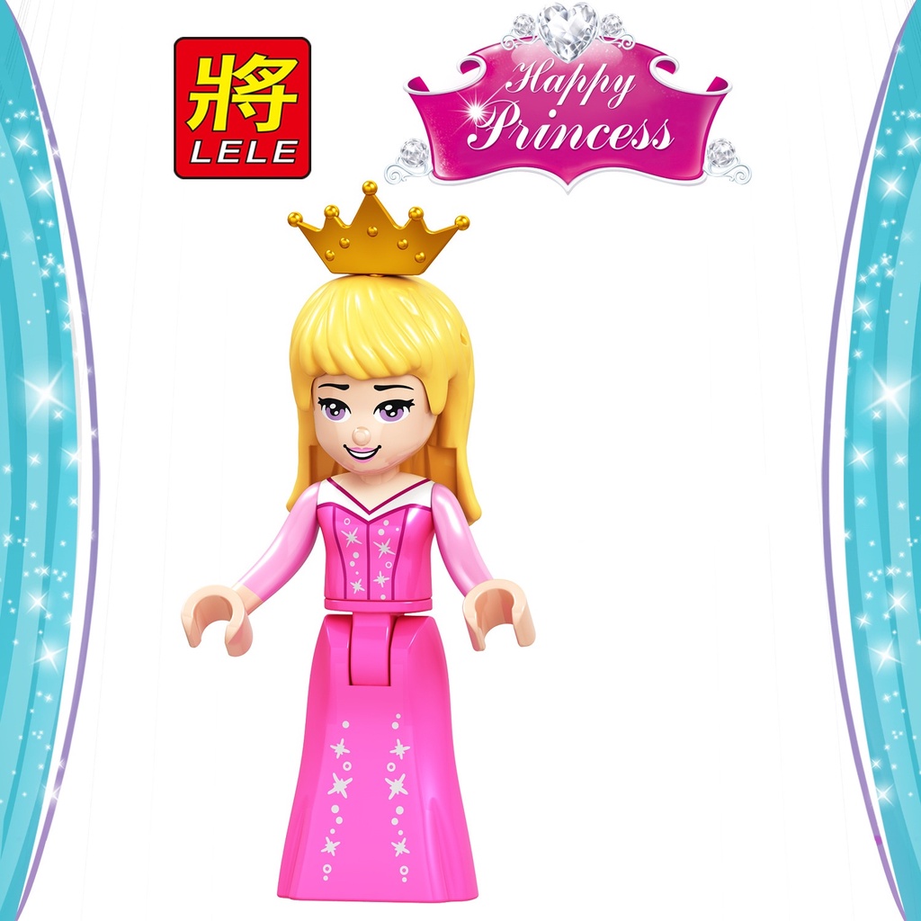 Bộ Đồ Chơi Lắp Ráp Mô Hình Công Chúa Mini Vol3 Giáo Dục Sớm Cho Bé
