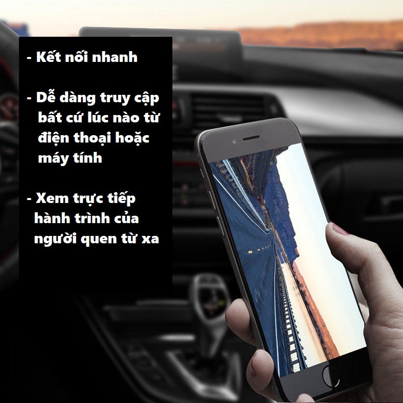 Camera hành trình Wifi Full HD 1080P cho ô tô