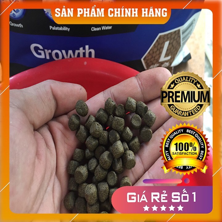 Thức ăn CÁ KOI✅AQUAMASTER GROWTH✅Độ đạm 40% công thức tăng trưởng thông dụng size S &amp; L, 1kg