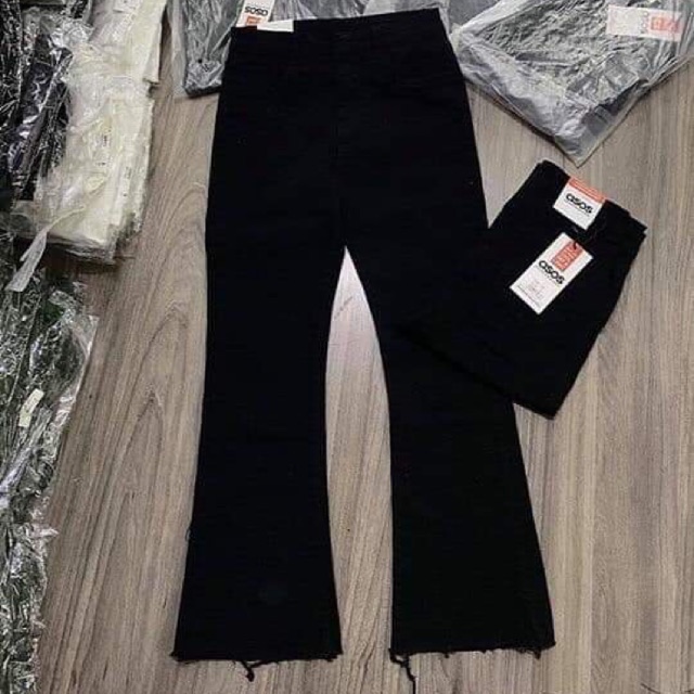 Quần jeans ống loe