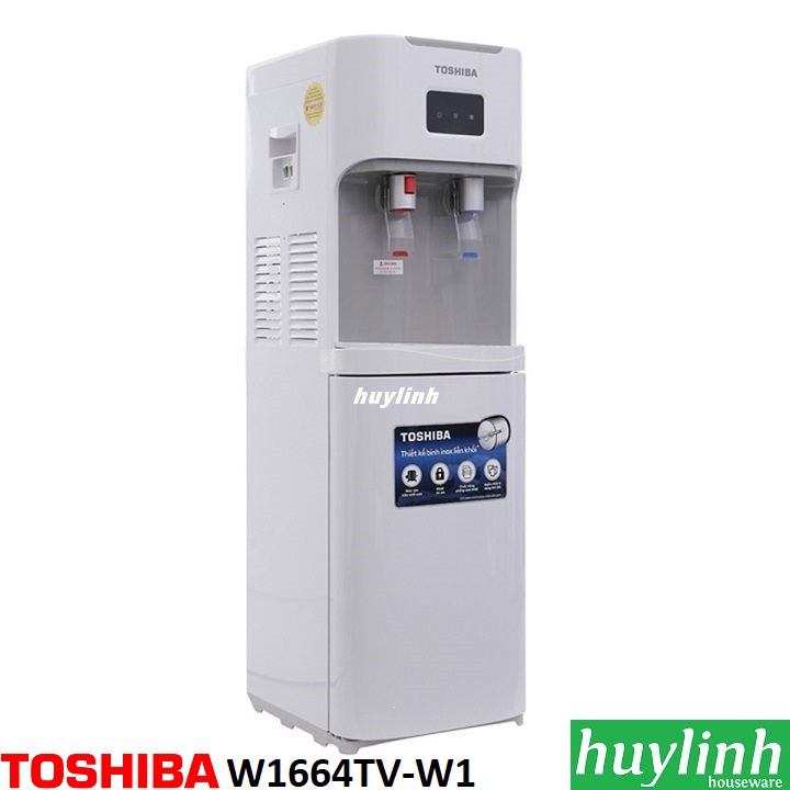 [Mã ELHAMS5 giảm 6% đơn 300K] Cây nước nóng lạnh Toshiba RWF-W1664TV-W1-K1 [Làm lạnh Block]