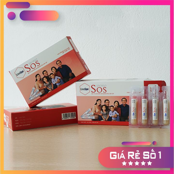 LIVESPO SPOBIO SOS - BÀO TỬ LỢI KHUẨN CẦM TIÊU CHẢY CẤP CHO MỌI LỨA TUỔI | BigBuy360 - bigbuy360.vn