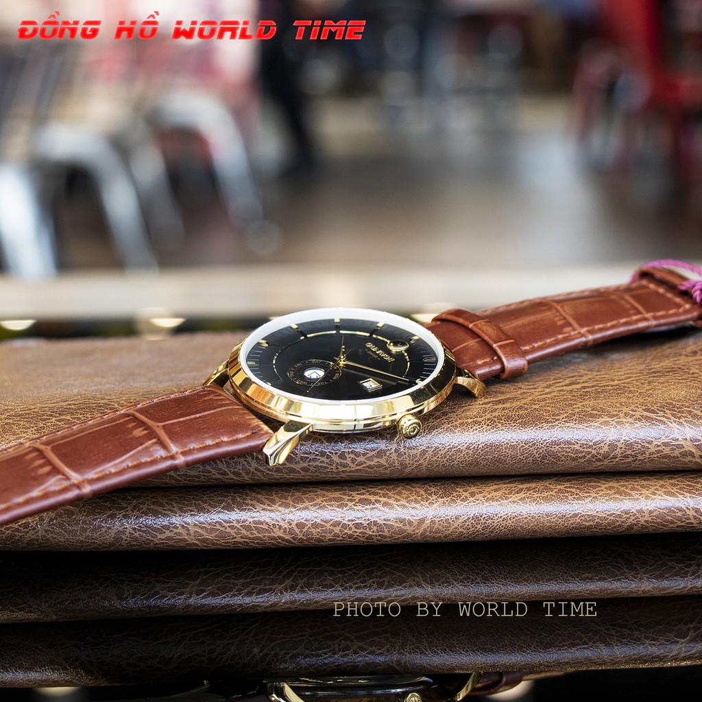 Đồng Hồ, Đồng Hồ Nam Sunrise 1115SA , Chính Hãng Full Box , Kính Sapphire Chống Xước , Chống Nước , Dây Da | BigBuy360 - bigbuy360.vn