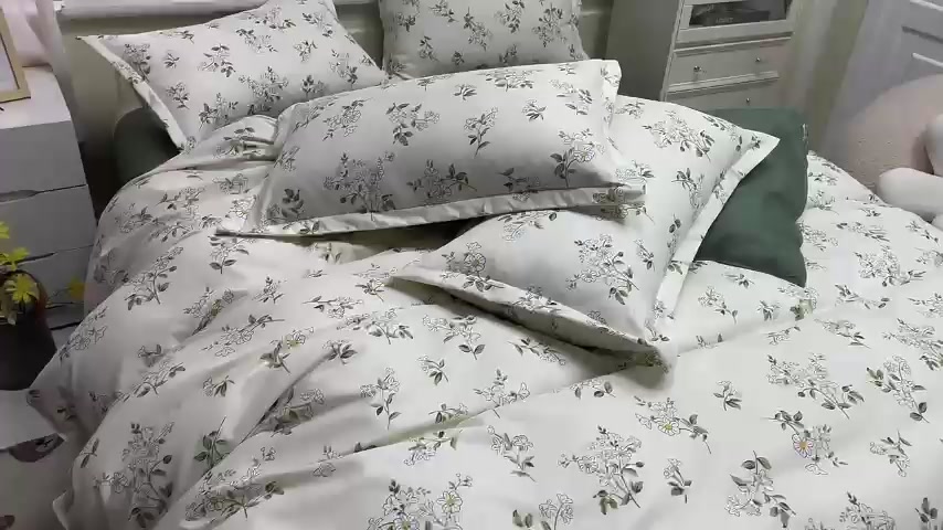 Bộ Chăn Ga Gối Cotton Poly MD DECOR Drap Giường 5 món nhiều size Ra Nệm M4 M6 M8 họa tiết dễ thương | BigBuy360 - bigbuy360.vn