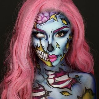 Màu vẽ mặt body painting