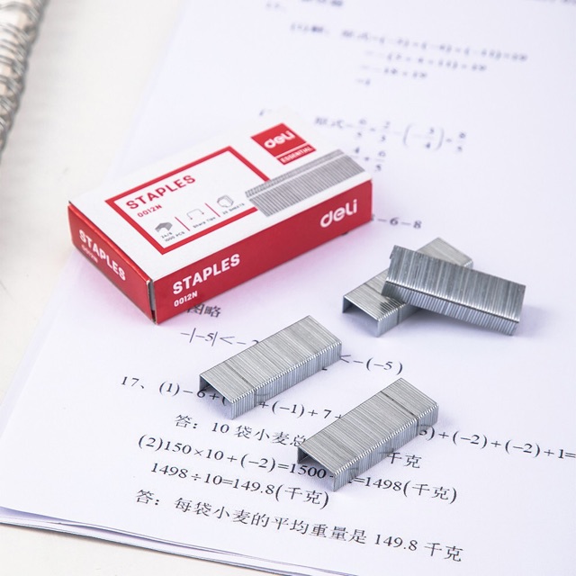 Ghim giấy Deli loại nhỏ tiện lợi