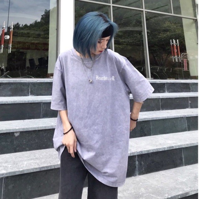 TEE TIE DYE XÁM - PHẢN QUANG