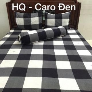 Bộ ga chun + 3 vỏ gối thun hq