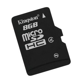 THẺ NHỚ KINGSTON MICRO SDHC CLASS 4 8GB (ĐEN)