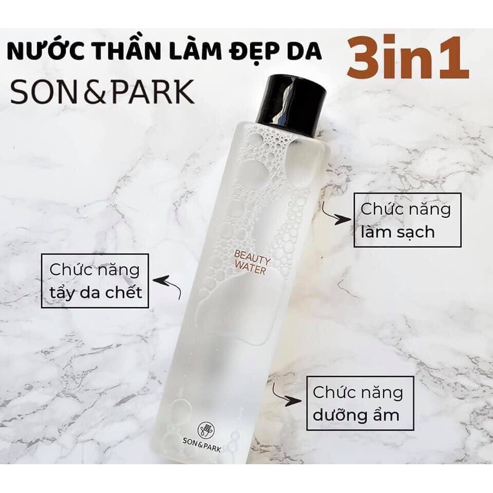 Nước BEAUTY WATER SON & PARK Làm Đẹp Da 3 IN 1 60ml