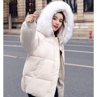 Áo phao béo cổ lông hàng loại 1