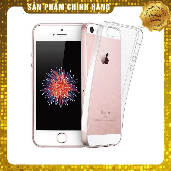 Ốp lưng dẻo silicon siêu mỏng 0.6mm cho iPhone 5 / 5s / SE chính hãng Ultra thin