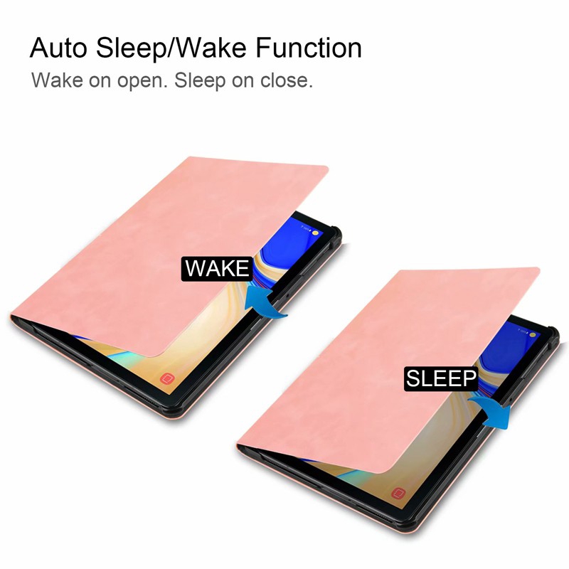 Bao da máy tính bảng có ngăn đựng bút cho Samsung Galaxy Tab S4 10.5 inch T830 T835 SM-T830