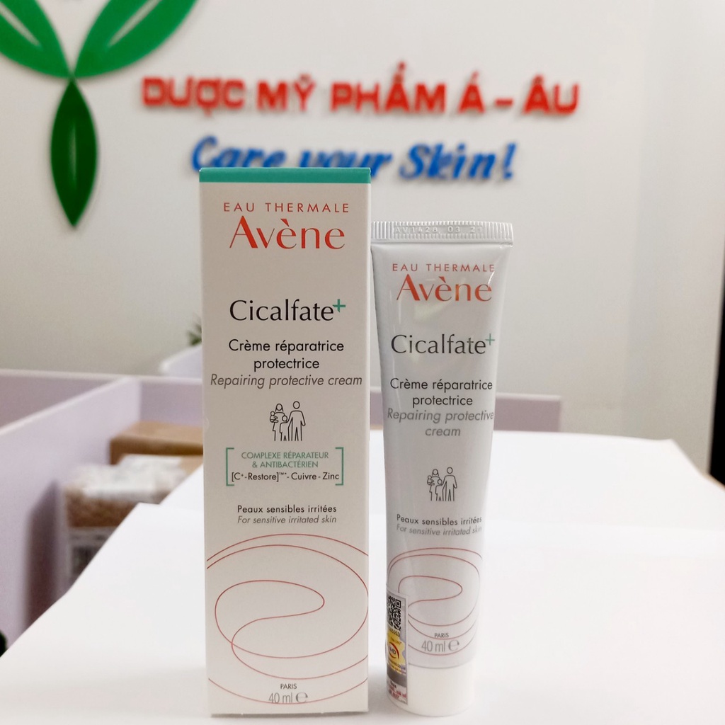 Avene Cicalfate+ Cream 40ml: Kem Hỗ Trợ Phục Hồi Da