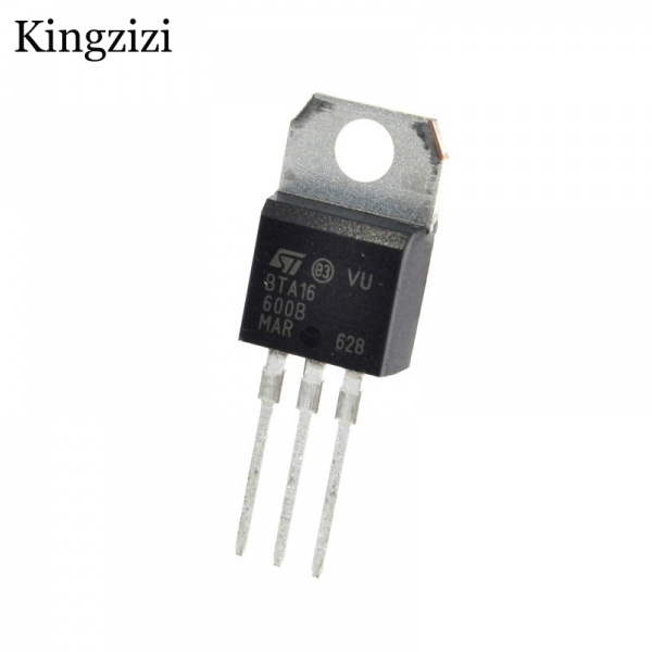 Bộ 10 Linh Kiện Điện Tử Tiêu Chuẩn bta16-600B bta16-600 bta16 TRIACs 16 amp 600 volt TO-220