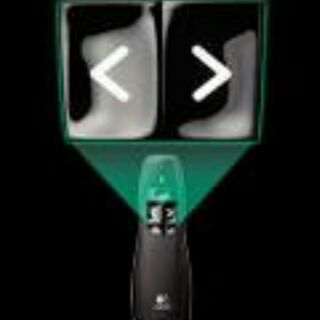 Bút chỉ laser, trình chiếu Logitech R400