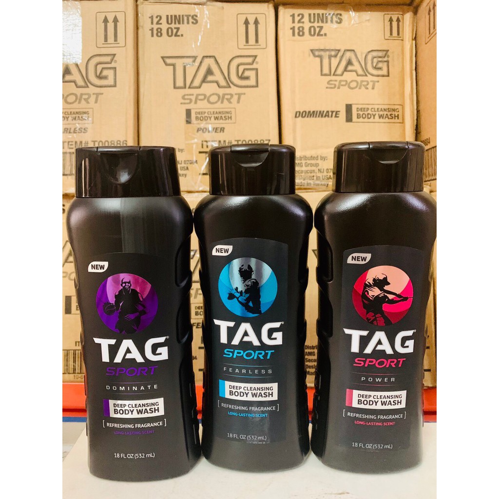 Sữa tắm Tag Deep Cleansing 532 ml