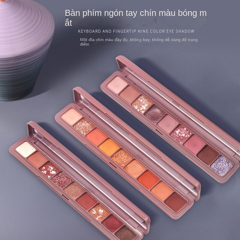 Người nổi tiếng trên mạng nhấp nháy lớn chín màu đầu ngón tay bàn phím bóng mắt ngọc trai mờ không thấm nước lâu trôi ba chiều không bay bột