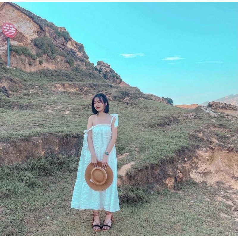 Sandal kẻ vintage thổ cẩm quai đan fullbox hàng cai cấp