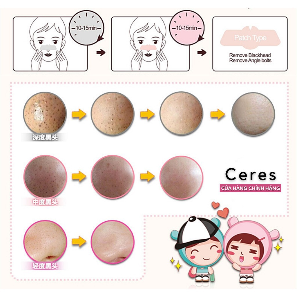 Giá sỉ Lột Mụn Đầu Đen, Lột Mụn Mũi 3 Bước Bioaqua