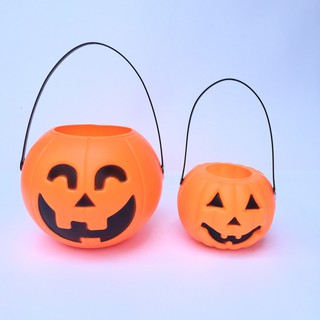 Xách bí ngô phát nhạc phát đèn cho bé chơi Halloween