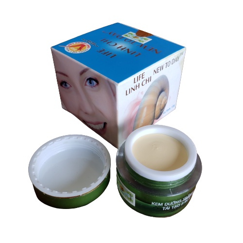 Kem dưỡng trắng da mặt tái tạo 3 in 1 New Today linh chi 12g