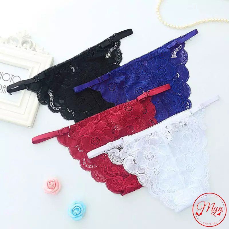 [Mã 12FASHIONSALE1 giảm 10K đơn 50K] QUẦN LÓT REN DÂY HÔNG SEXY CUỐN HÚT | BigBuy360 - bigbuy360.vn