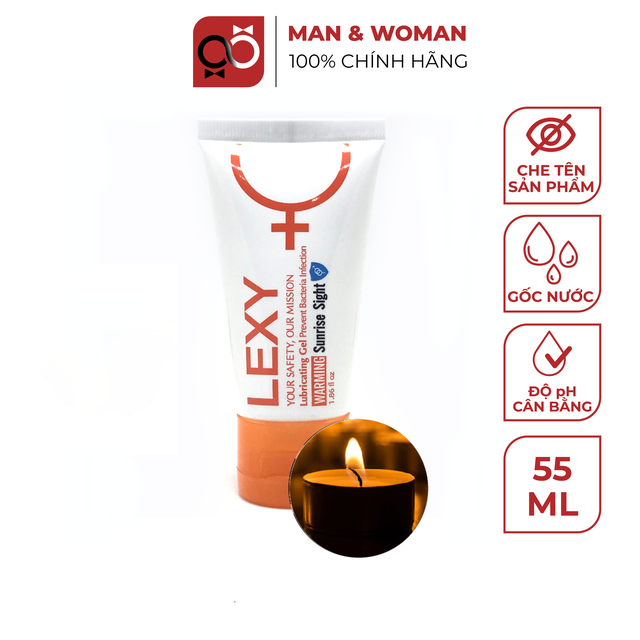 (Chính hãng) Gel bôi trơn nóng ấm Lexy Warming 60g - Nhập khẩu Đức GEL011