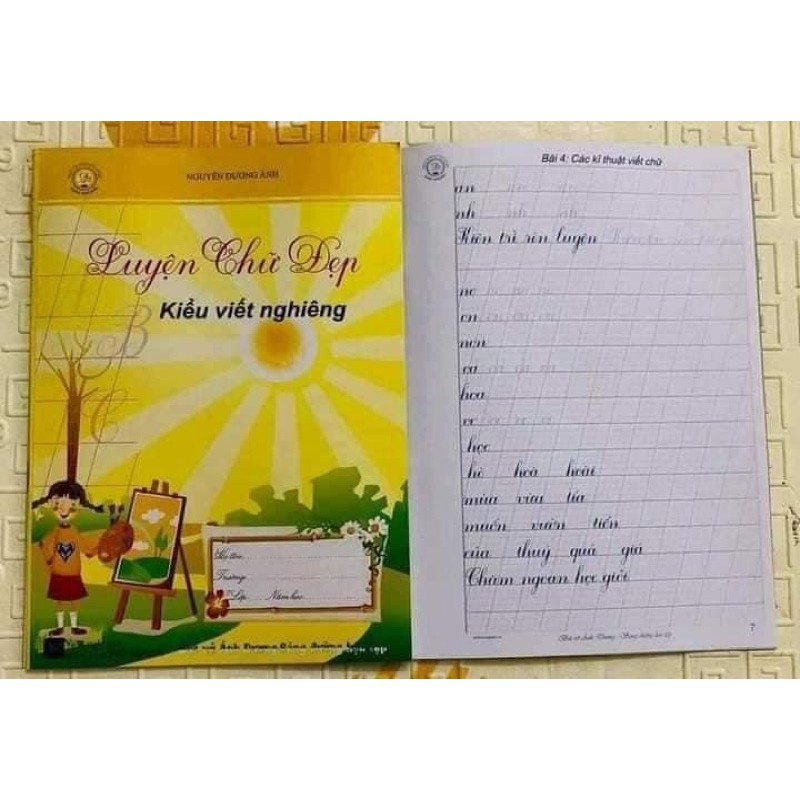 *SIÊU RẺ * Luyện chữ đẹp nhiều mẫu