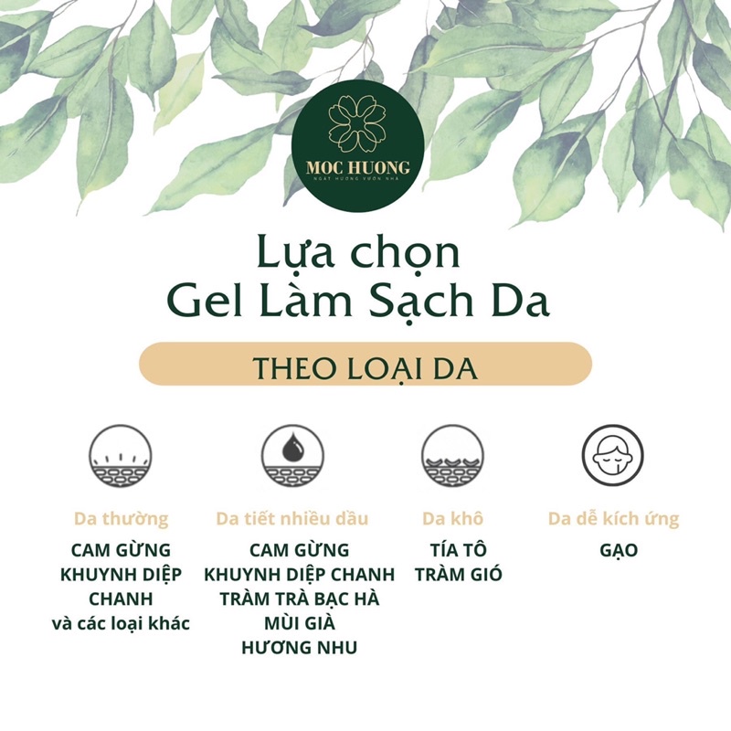 Castile soap Mộc Hương - Gel làm sạch da đa công dụng - Tắm, rửa mặt, rửa tay, gội đầu 250ml