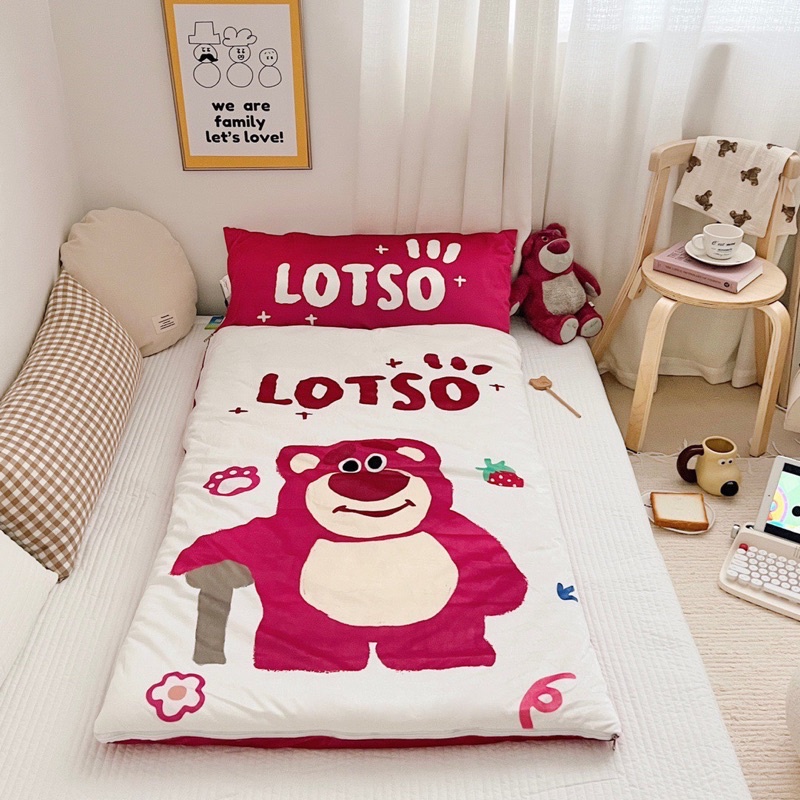 Túi Ngủ Cho Bé Mùa Đông, Túi Ngủ Trẻ Em Chất Liệu Nỉ Mềm Mịn Nhiều Hình Ngộ Nghĩnh (KT120x150cm)