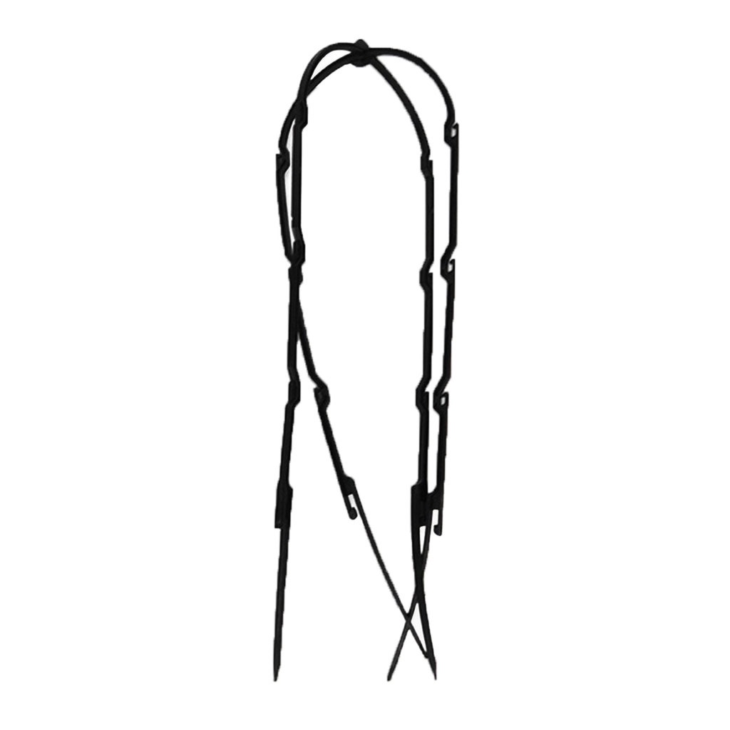 [Hàng Có Sẵn] Giá Đỡ Chậu Cây Dây Leo Bằng Nhựa Màu Đen Đơn Giản Trang Trí Sân Vườn