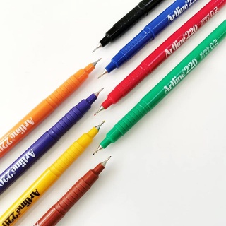 Bút lông kim Artline Japan EK-220, ngòi kim 0.2mm