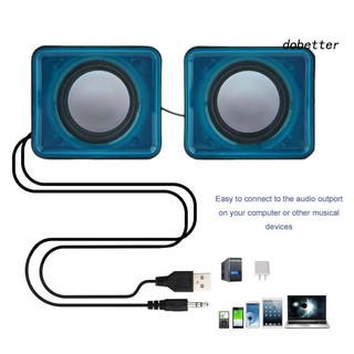 Loa Phát Nhạc Mini Cổng Usb 2.0 Cho Máy Tính