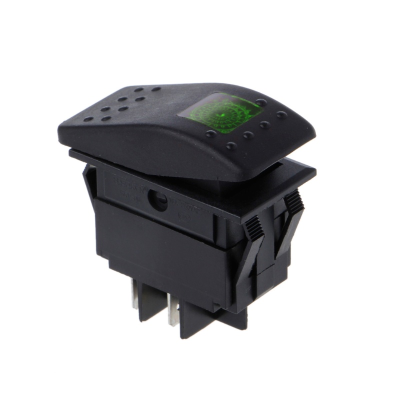Công tắc đèn 4 Pin 12V 20A cho xe hơi, tàu thuyền