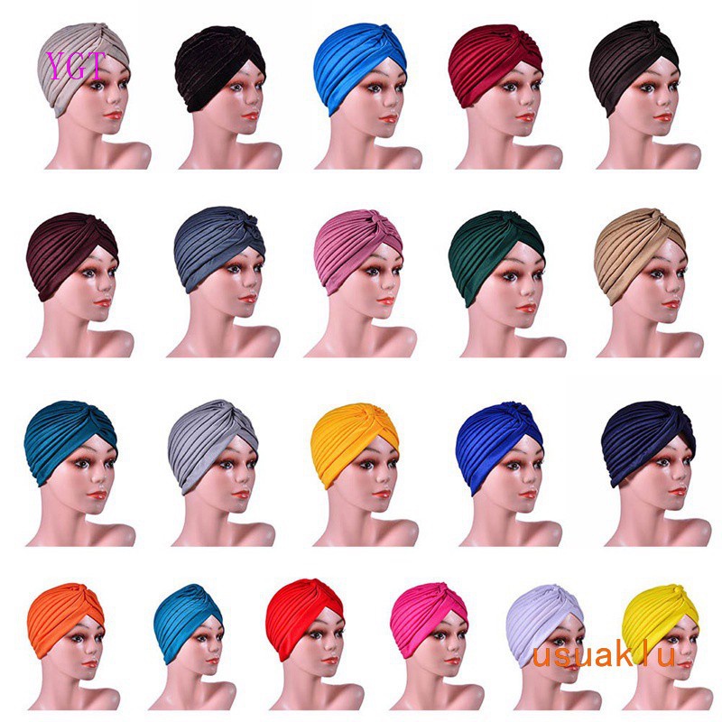 Khăn turban đội đầu phong cách Ấn Độ thời trang dành cho nam và nữ